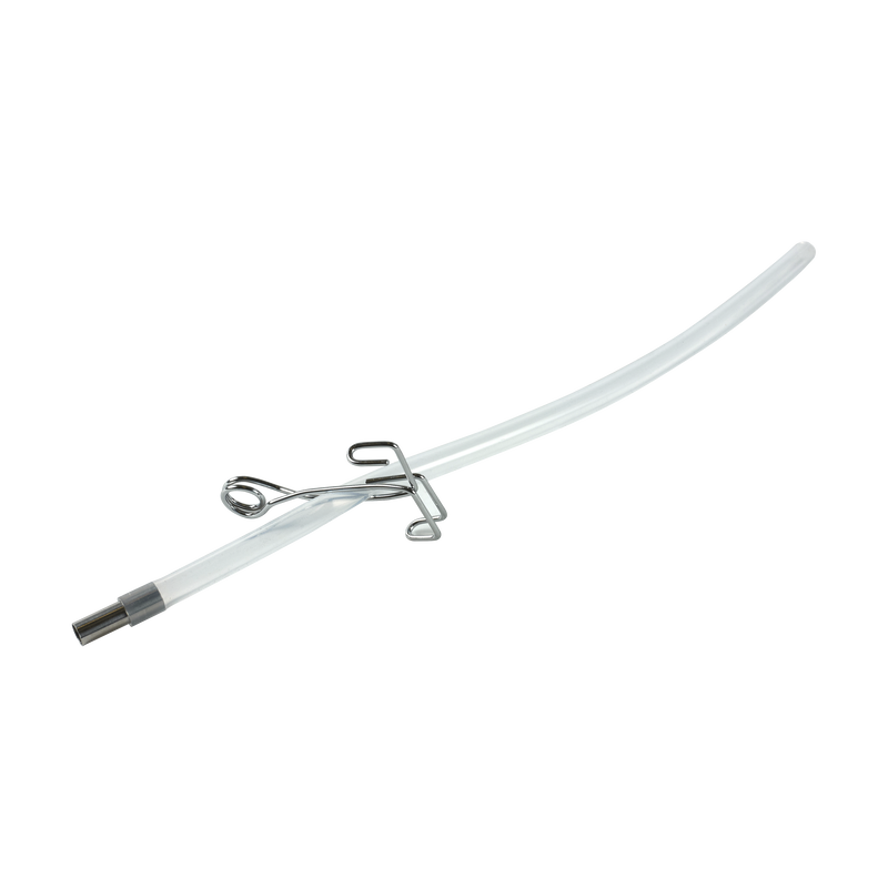 Clip+tube for juicer