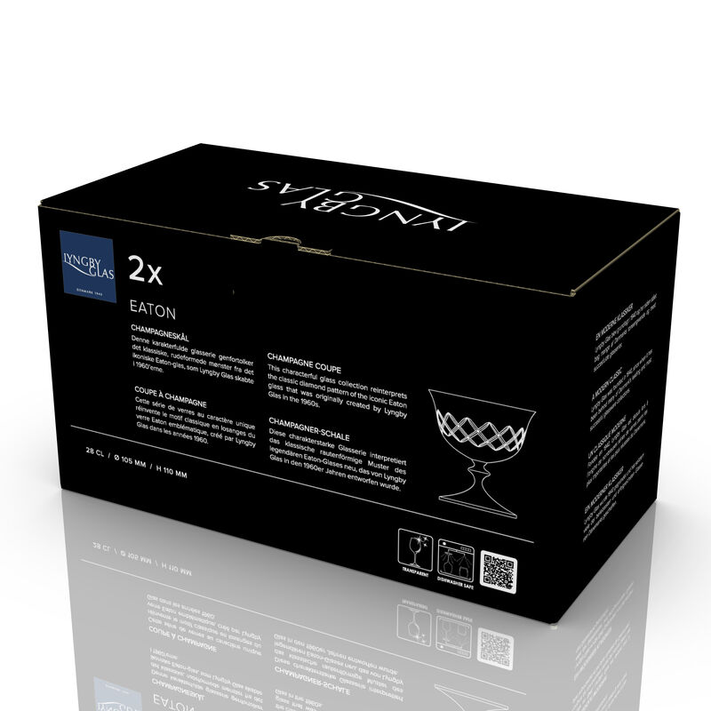 Eaton Champagner-Schale 2 Stck. Eaton Champagner-Schale 2 Stck.