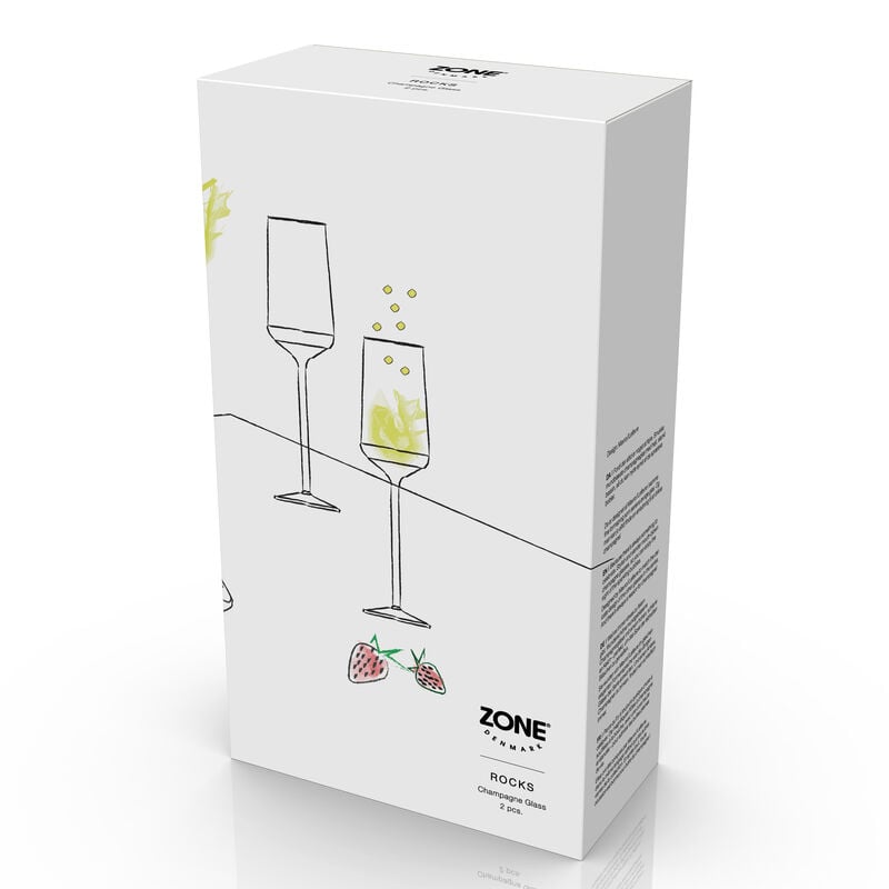 Rocks Champagneglass 2 stk. Rocks Champagneglass 2 stk.