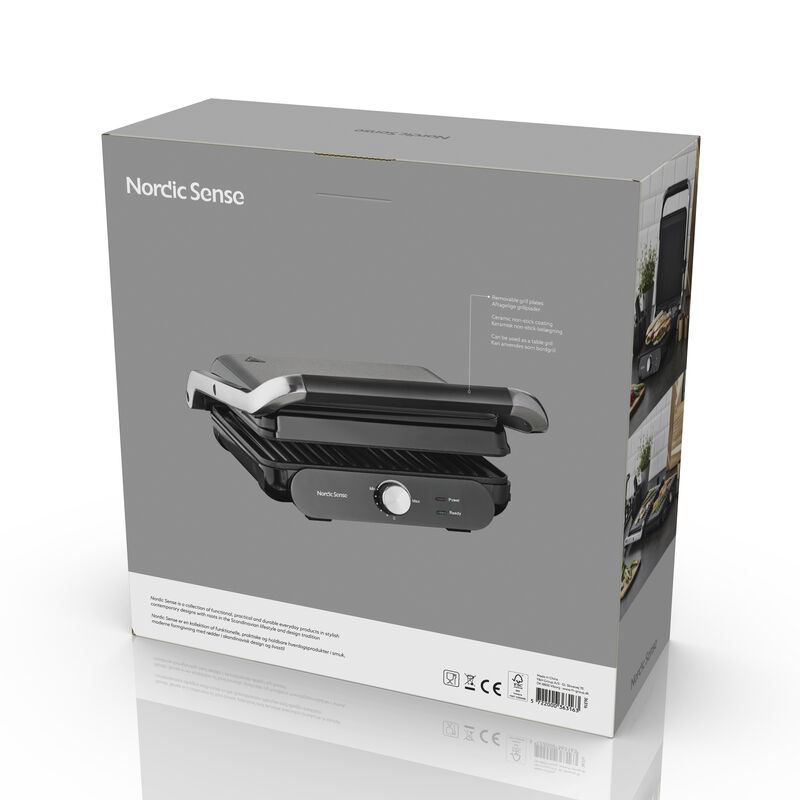 Paninigrill avtakb. plater 2000 watt