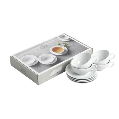 Michelle Kop og underkop 2 x 4 stk.