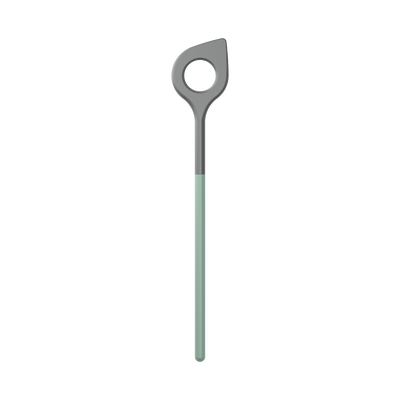 NEW Optima Cuillère à mélanger avec trou