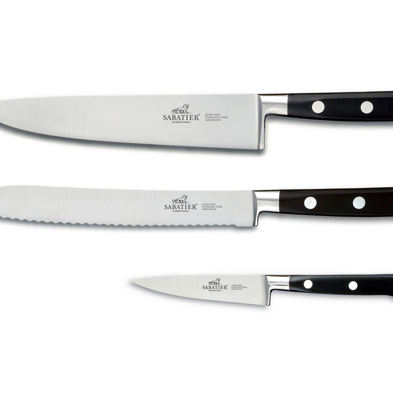 Licorne Knivsett med br&oslash;dkniv 3 deler
