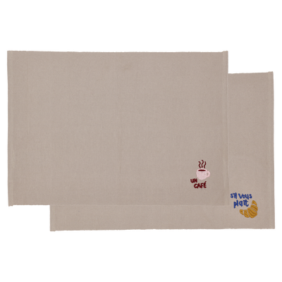 Bistro Tischset 2 Stck.