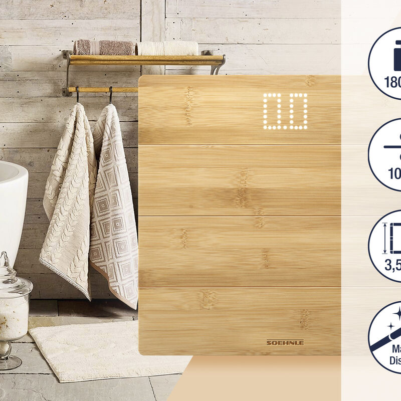 Bamboo Magic Personvekt