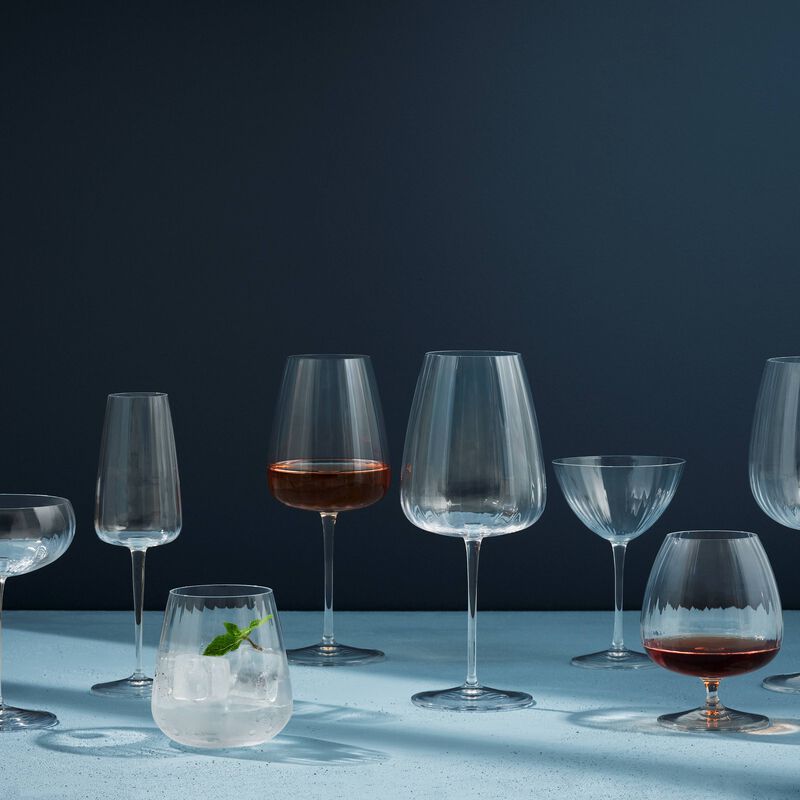 Optica Gin & tonic-glas burgundy 4 stk. Optica Gin & tonic-glas burgundy 4 stk.