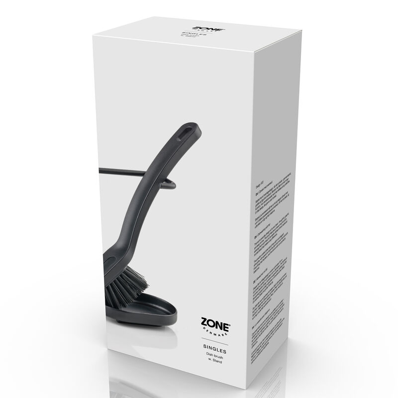 Singles Opvaskeb&oslash;rste m. stativ 2 dele