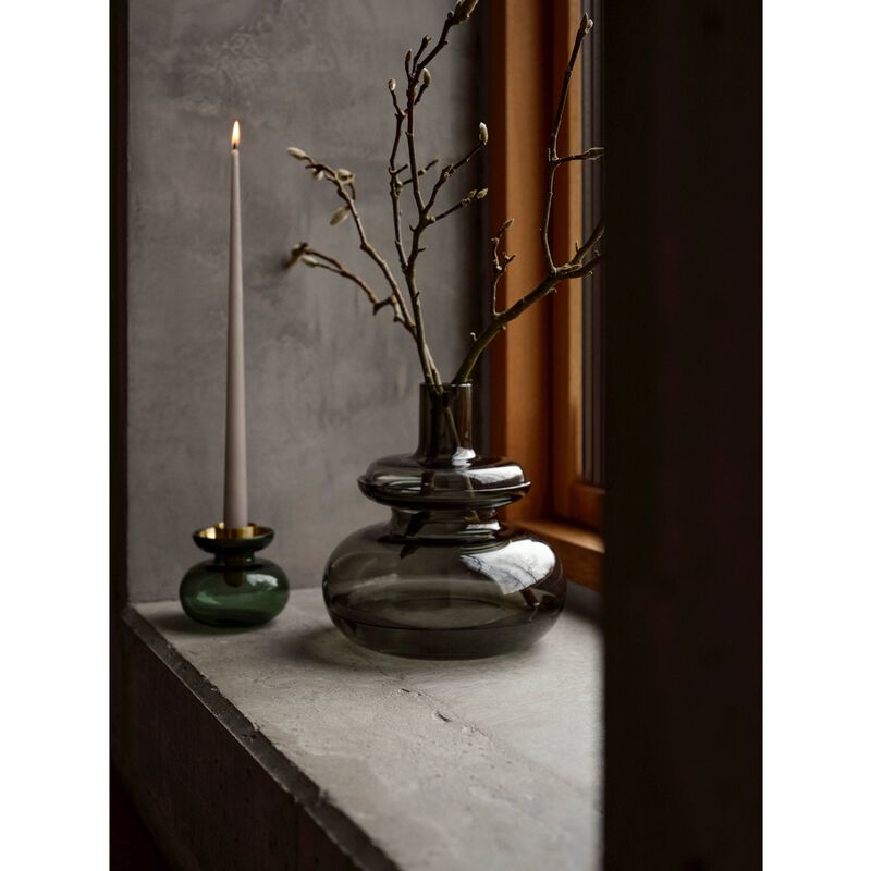 Inu Vase/Kerzenleuchter 2 Teile