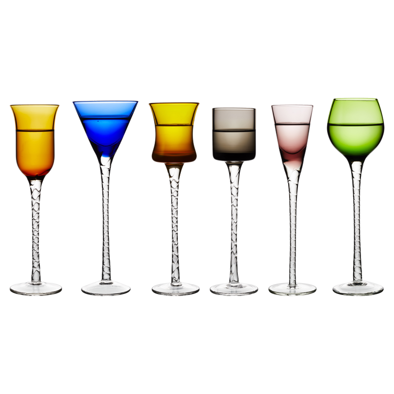 London Snapseglass 6 stk.