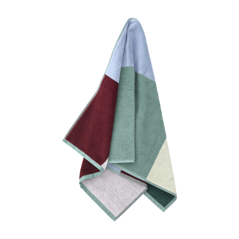 Colour Block Handduk