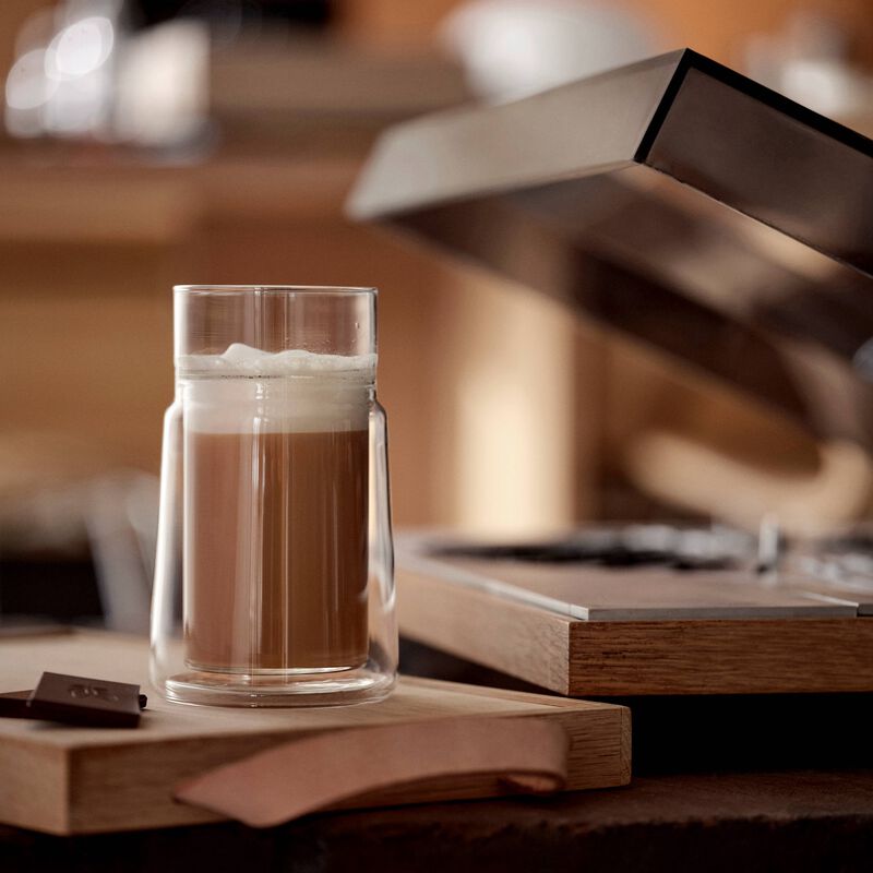 Large Dobbeltvægget glas 2 stk.