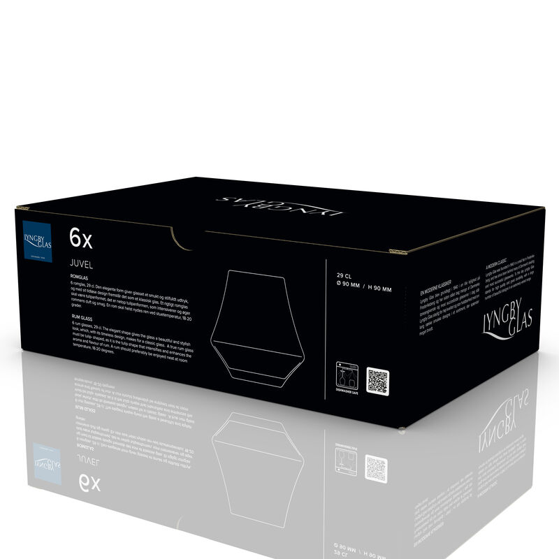 Juvel Rumglas 6 Stck.