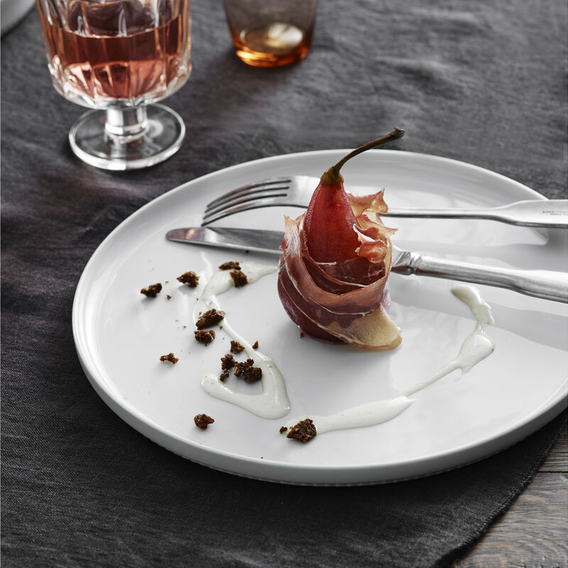 Toulouse Tallrik flat rak kant