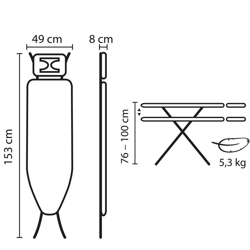 Airboard Express M Black Strykebrett