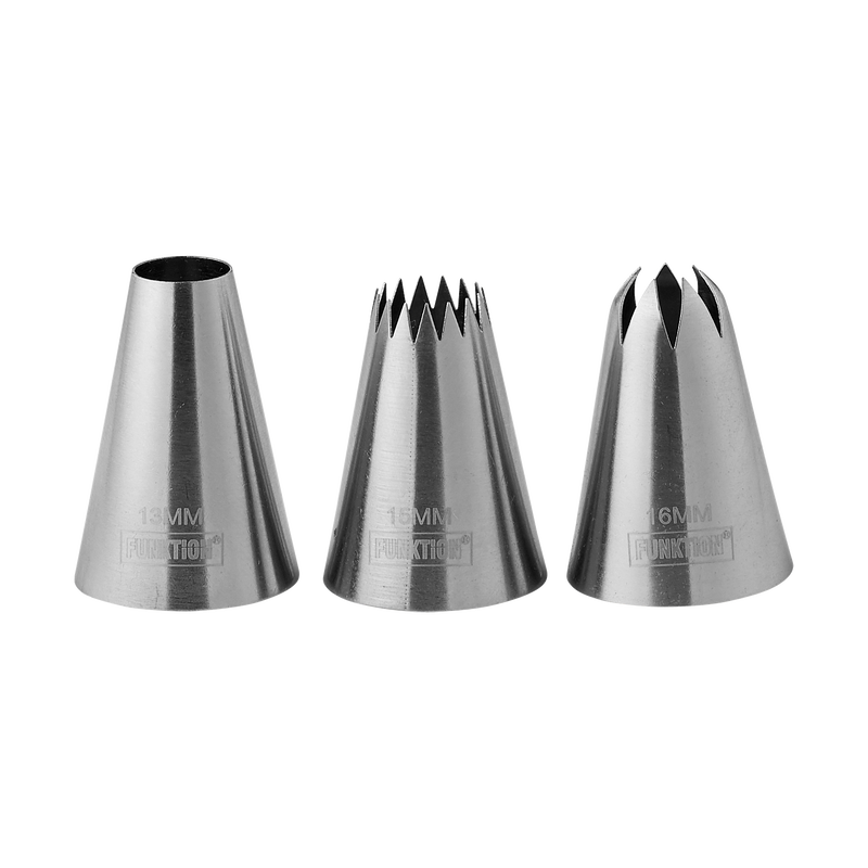 Icing tip set 3 parts