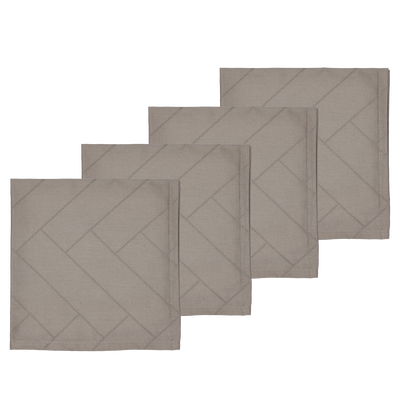 Tiles Damask T&oslash;yservietter 4 stk.