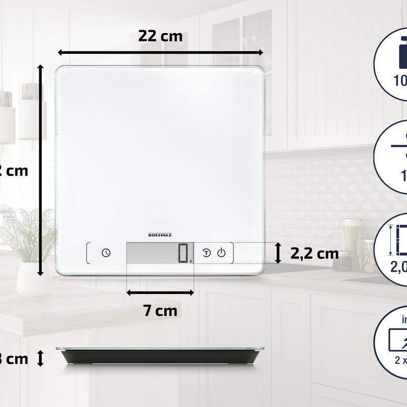 Page Comfort 400 Kj&oslash;kkenvekt