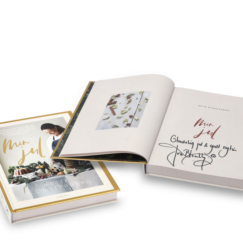 Min jul - signerat Bok