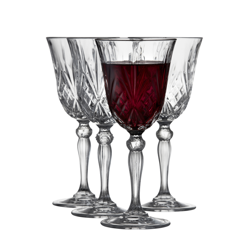 Image of Melodia Rødvinsglas 4 stk.