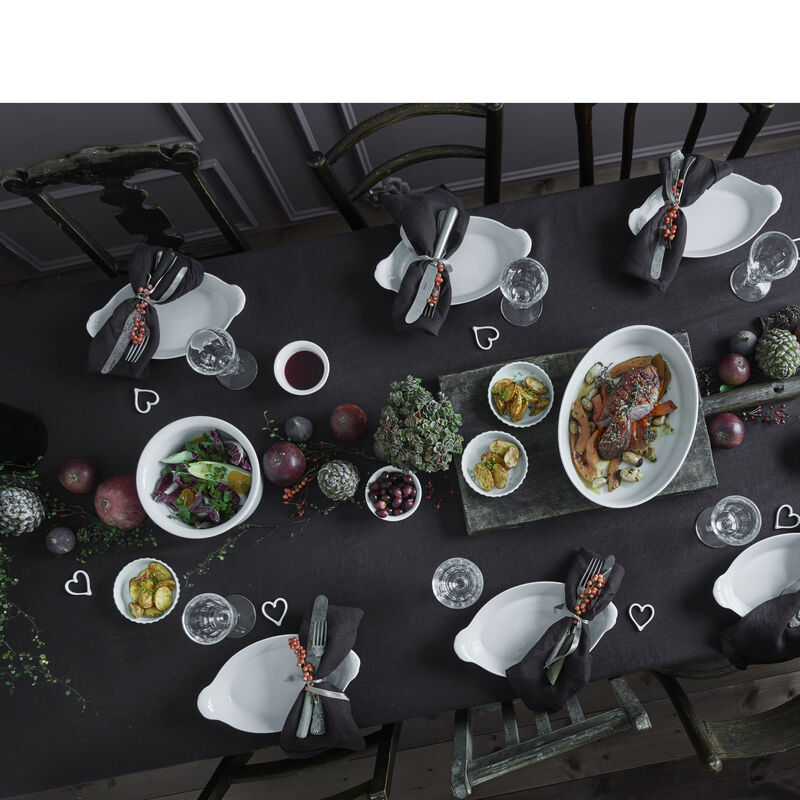 Serie Originale Serveringstallerken oval nr. 8