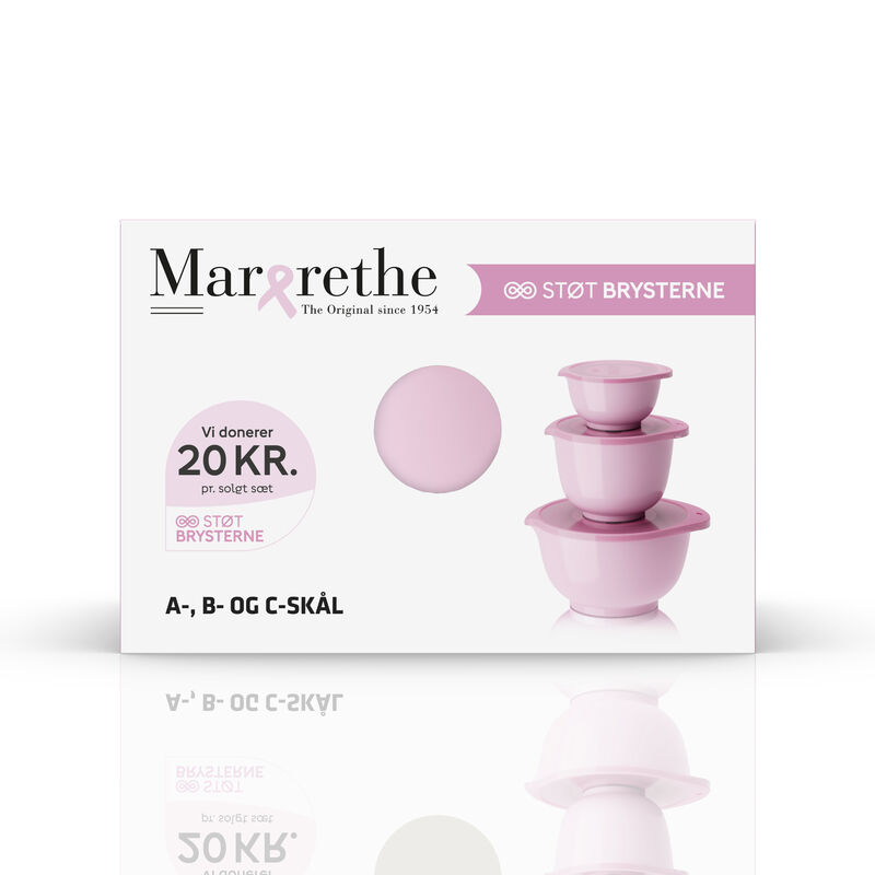 NEW Margrethe St&oslash;t Brysterne R&oslash;resk&aring;les&aelig;t 6 dele 6 dele