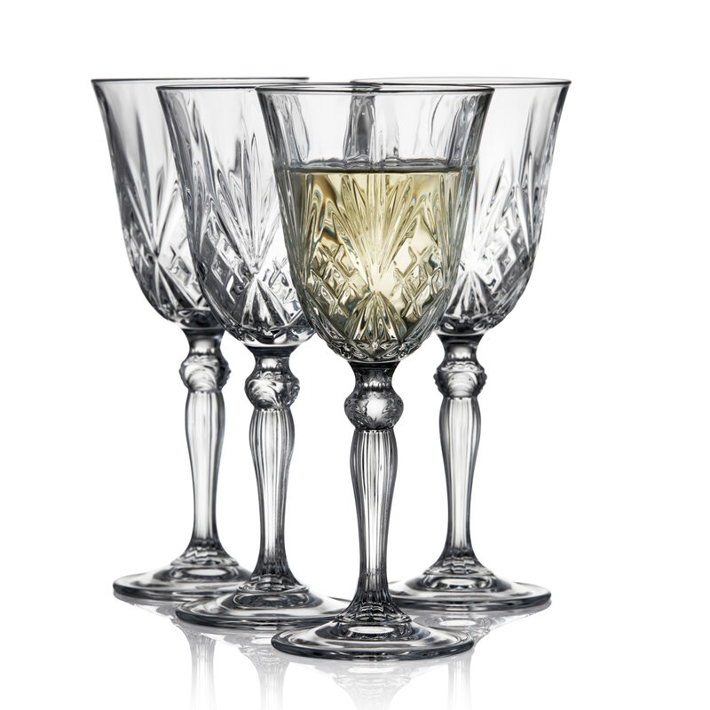 Melodia Hvidvinsglas 4 stk.