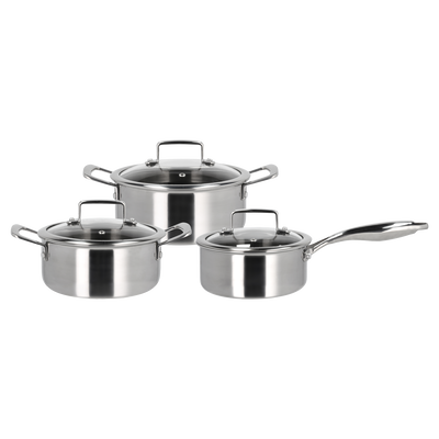 Hybrid 3ply Grytset m lock 6 delar