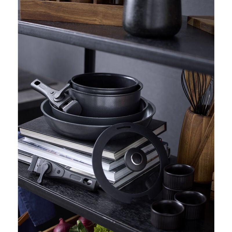 Grytesett m. avtakbart håndtak Grytesett m. avtakbart håndtak