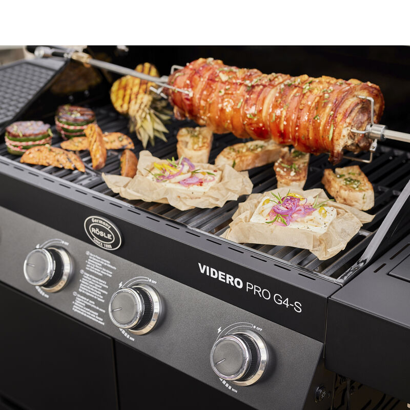 Videro Pro G4-S Vario+ Gassgrill 20500 watt