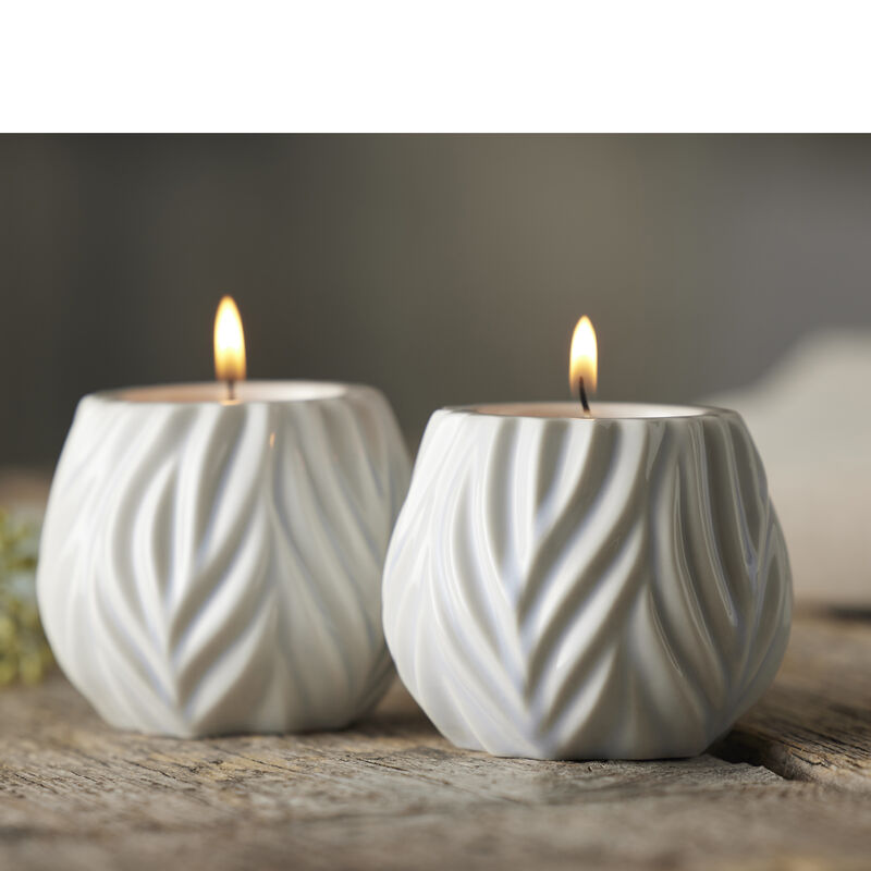 Flame Teelichthalter 2 Stck.