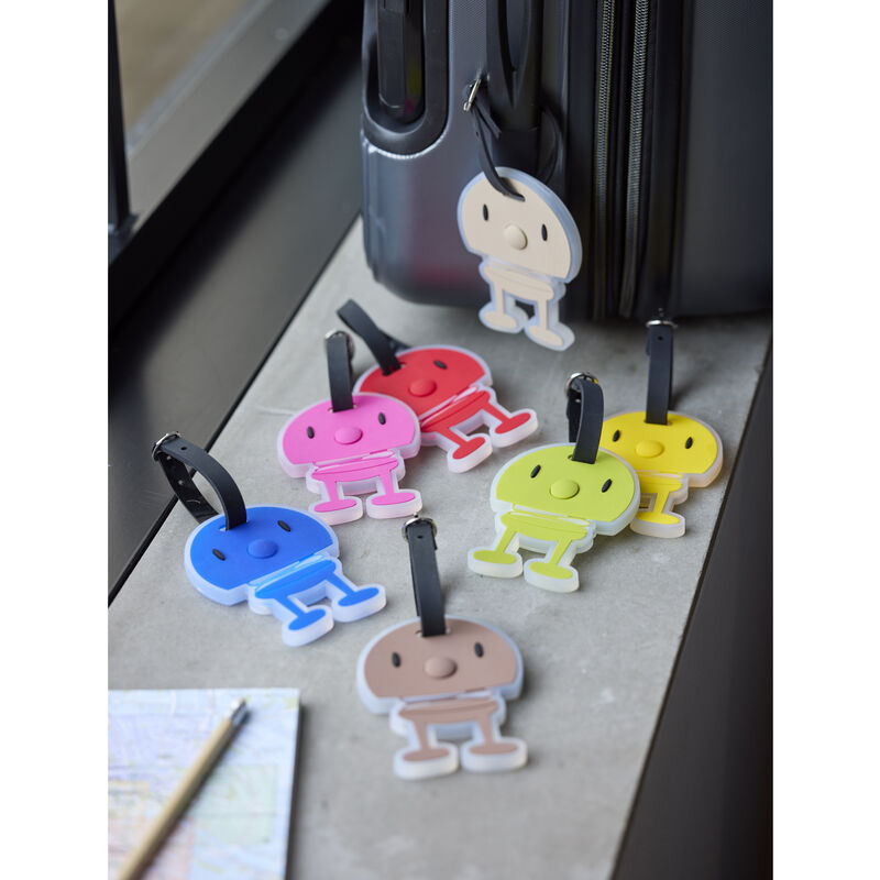 &Eacute;tiquette de bagage Hoptimist