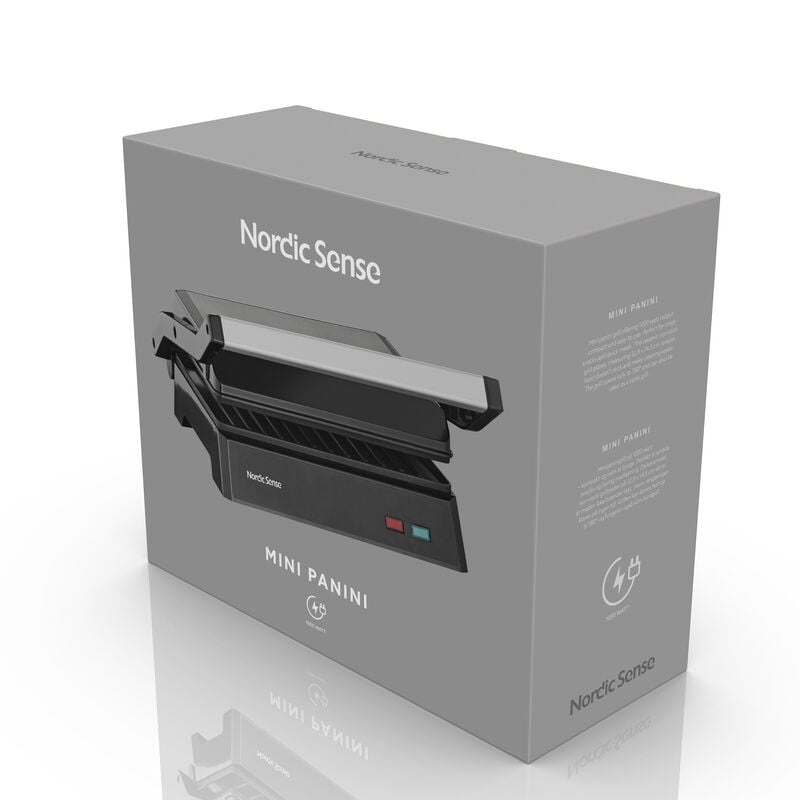 Mini panini-grill 1000 watt