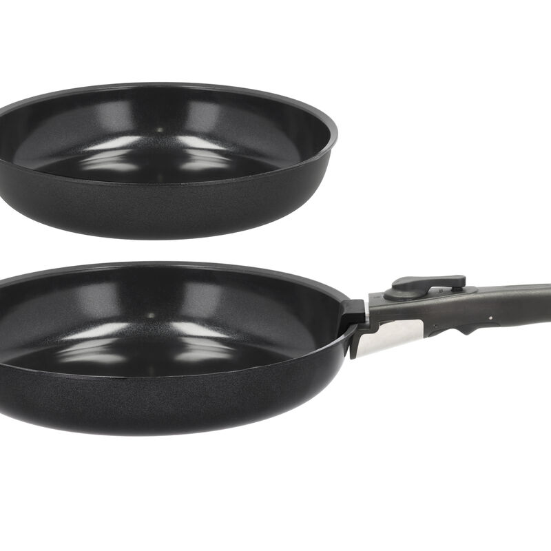 Stekpanneset avtagbart handtag