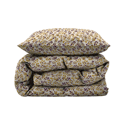 Painterly Leaf Drap de lit DE