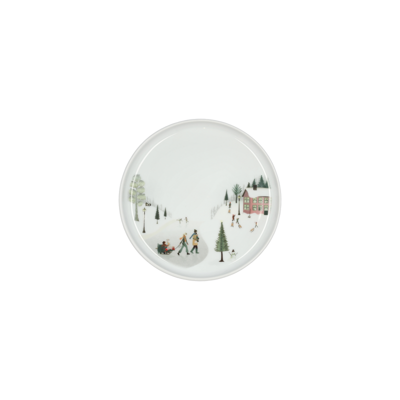 Vinter Toulouse Tallerken flad lige kant Vinter Toulouse Tallerken flad lige kant