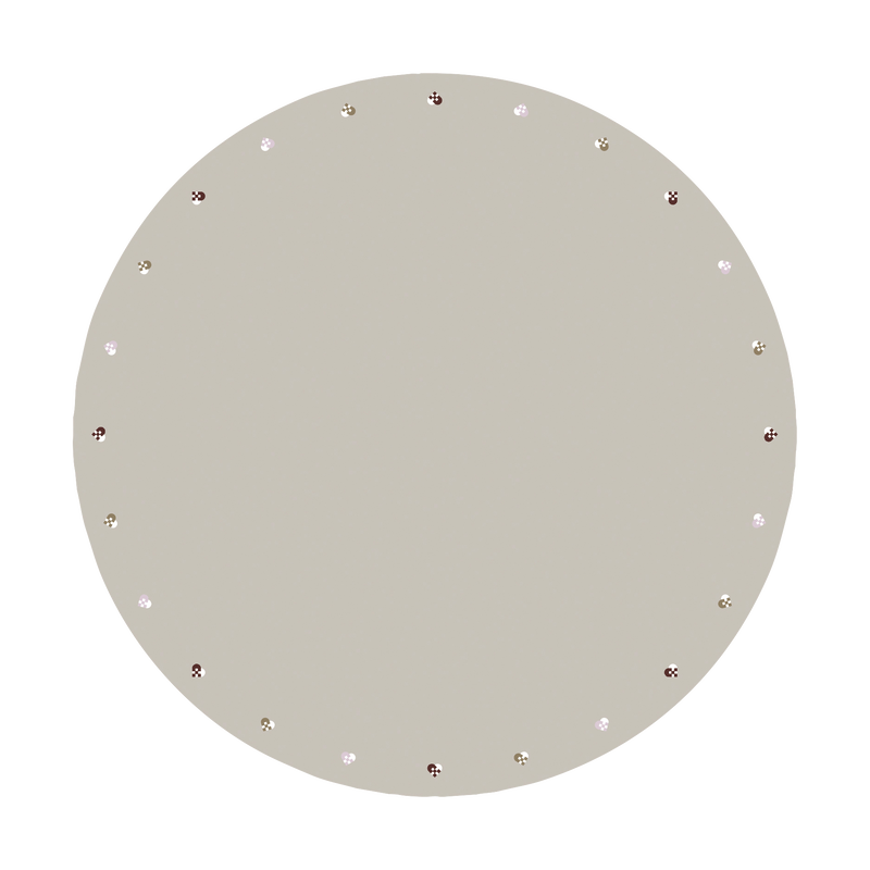 Christmas Hearts Embroidery Juletræstæppe Christmas Hearts Embroidery Juletræstæppe