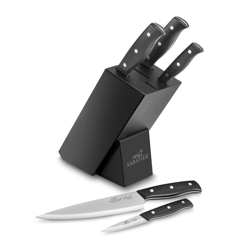 Mon Bloc Knivblokk og kniver 6 deler