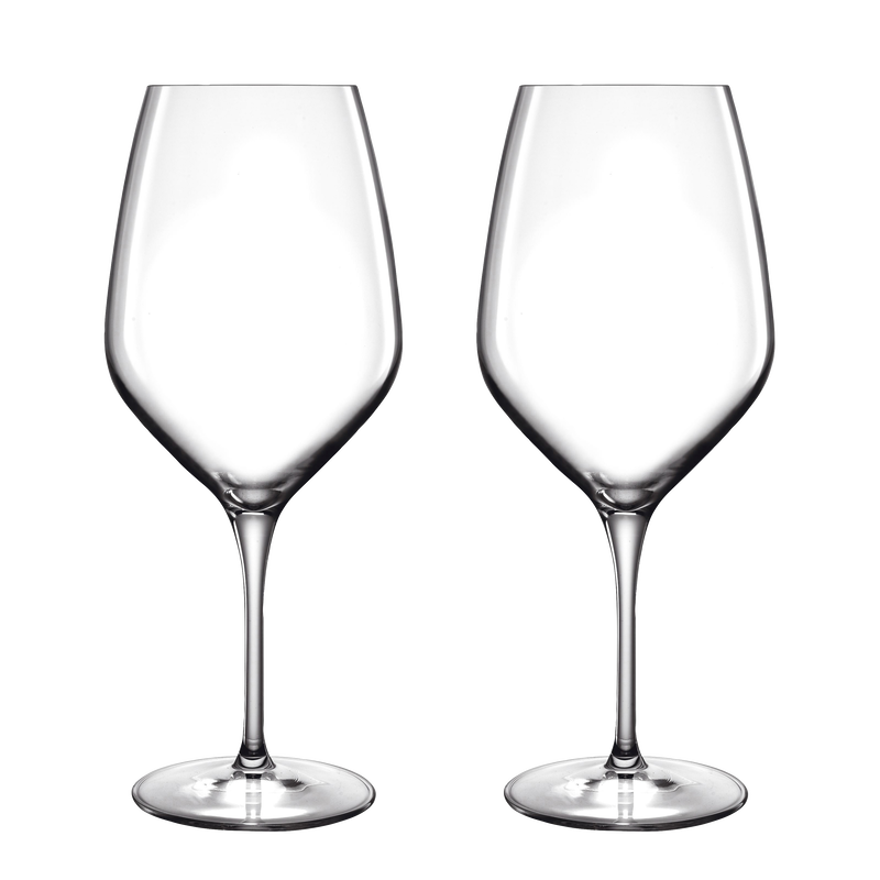 LB Atelier R&oslash;dvinsglass Merlot 2 stk.