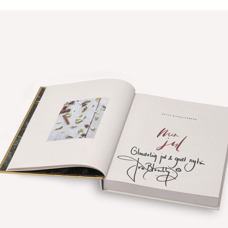 Min jul - signerat Bok