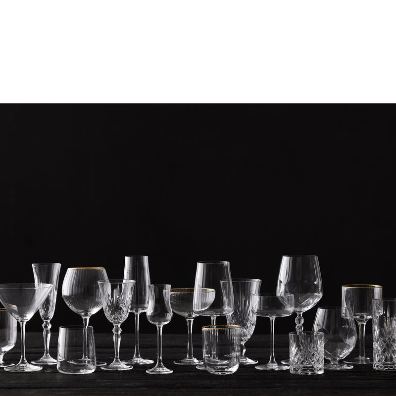 Palermo Gold Verre &agrave; vin 4 pces