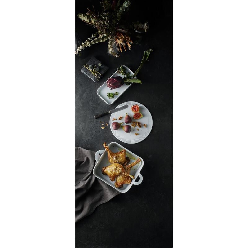 Plissé Fat rektangulært