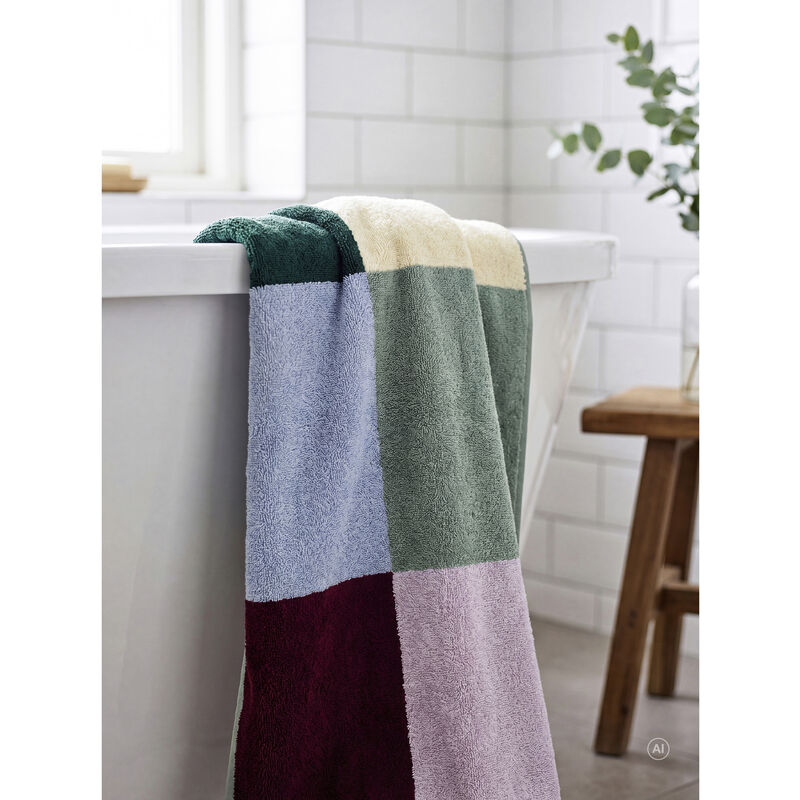 Colour Block Towel