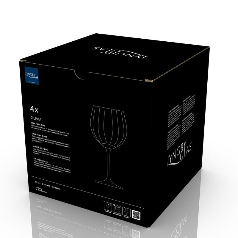 Olivia Gin & tonic Glas 4 Stck.