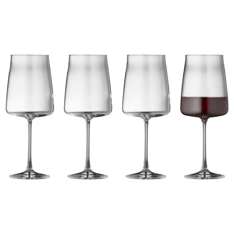 Zero Verre &agrave; vin rouge 4 pces