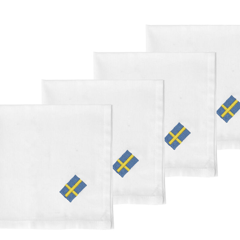 Festlig Tygservetter 4 st