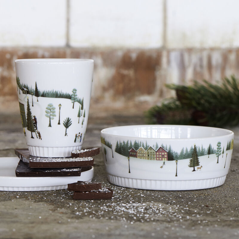 Vinter Toulouse Sk&aring;l lige kant