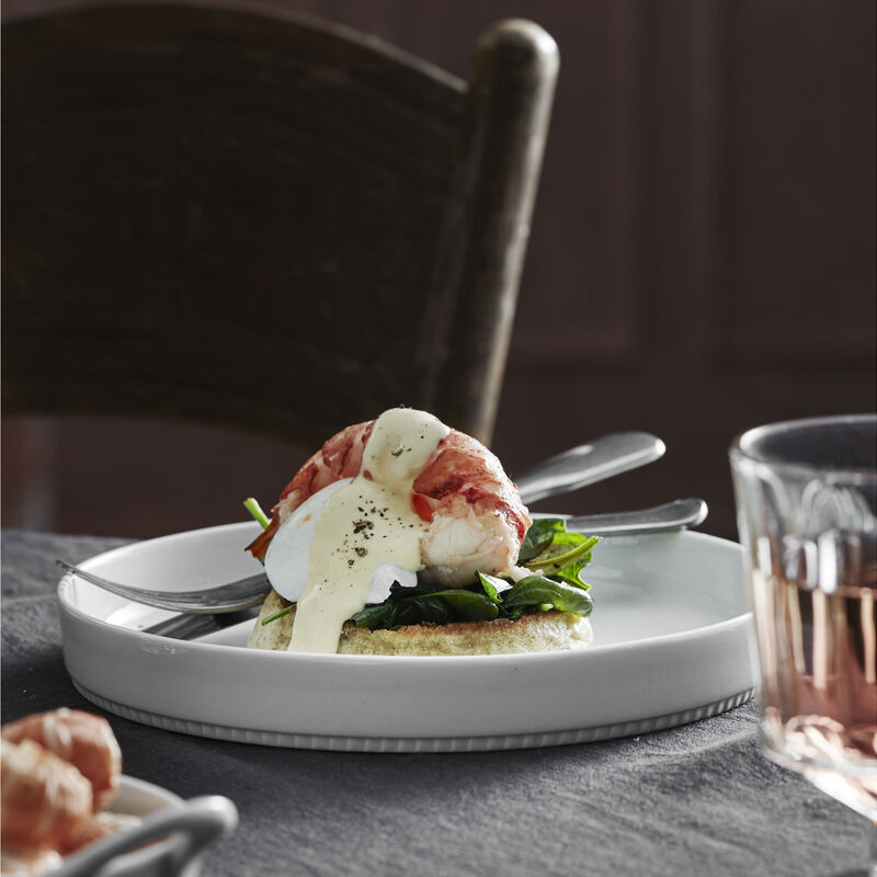 Toulouse Tallrik rak kant