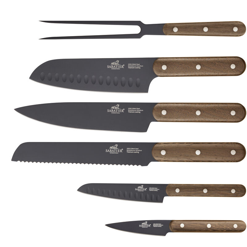 Phenix Walnut Knivsæt 6 dele