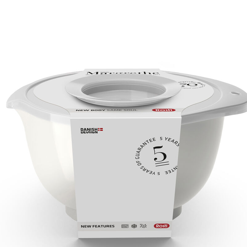 NEW Margrethe R&uuml;hrsch&uuml;ssel m. Splash-Deckel 2 Stck.