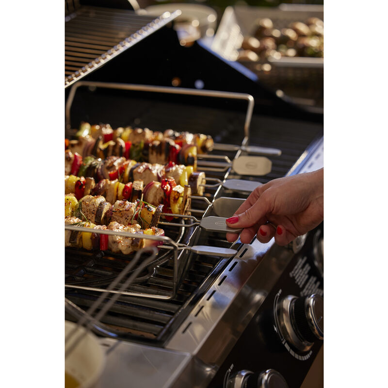 Grillspyd m. stativ 6 stk.